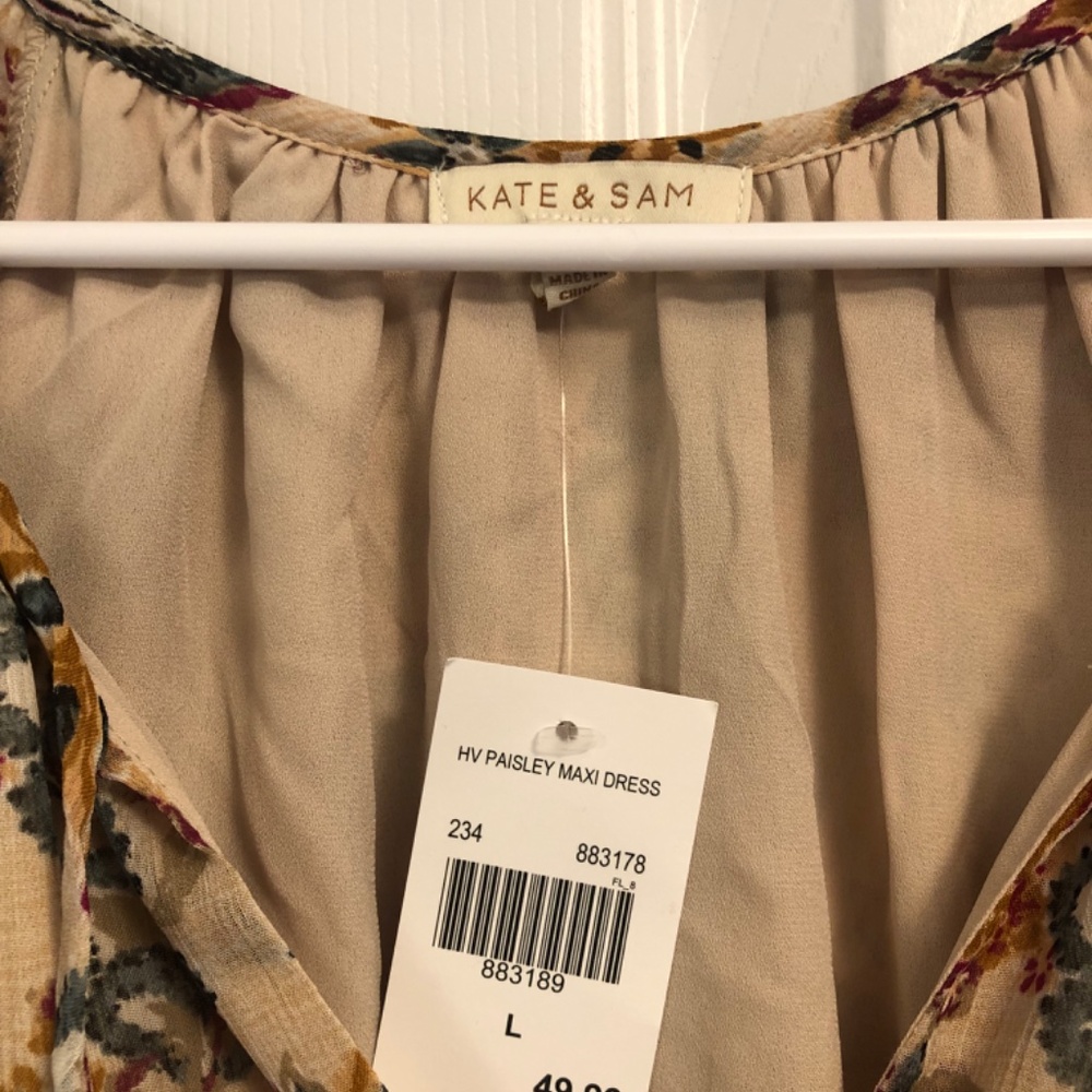 Kate & Sam Paisley Maxi Dress - Picture 4 of 5